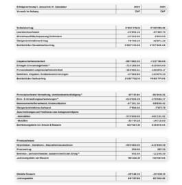  Baugenossenschaft für neuzeitliches Wohnen - Geschäftsbericht 2022